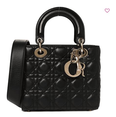 lady dior bag leather type|Lady Dior Bag price 2022.